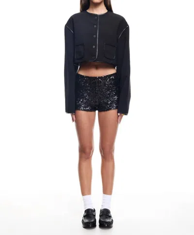 Lioness Night Rider Shorts In Onyx