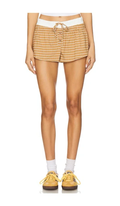 Lioness Nirvana Short In Mustard