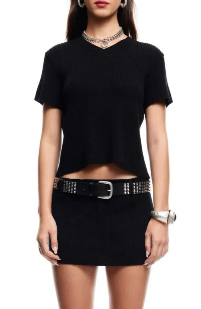 Lioness North Light Rib Cotton T-shirt