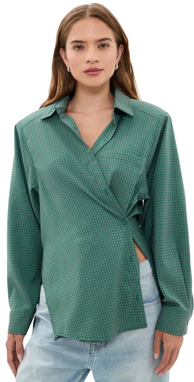 Lioness Notting Hill Shirt Forest Plaid