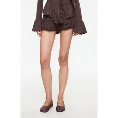 Lioness Odette Cotton Bloomers In Brown