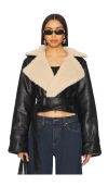 Lioness Off Duty Jacket In Onyx