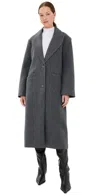 Lioness Olsen Coat In Grey Marle