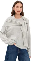 Lioness Olsen Knit Pullover Slate In Gray