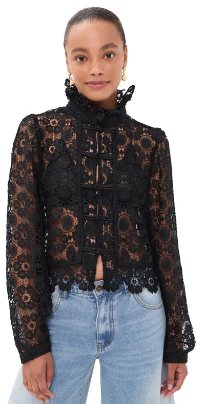 Lioness Overtime Blouse Noir