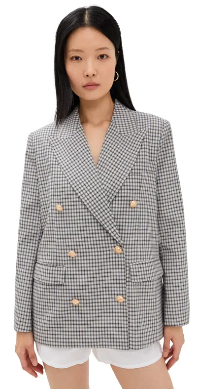 LIONESS PALERMO BLAZER VINTAGE CHECK
