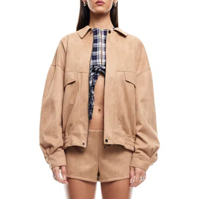 Lioness Palm Desert Bomber Jacket In Neutral