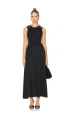 Lioness Pirouette Sleeveless Maxi Dress In Black