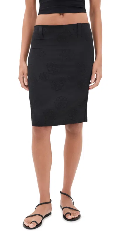 Lioness Play On Midi Skirt Noir