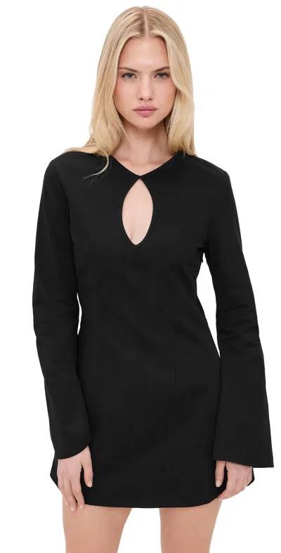 Lioness Prima Luce Mini Dress Noir In Multi