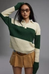 Lioness Prince Rugby Sweater In Dark Green