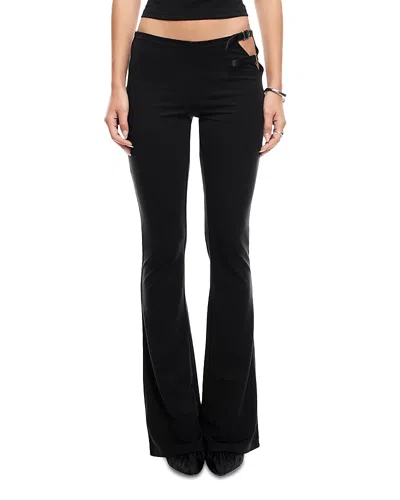 Lioness Rebel Cutout Pants In Black