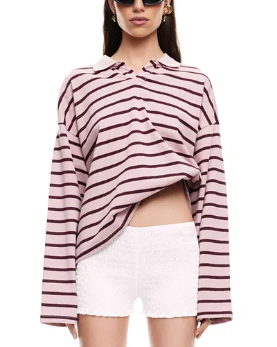 Lioness Rebels Jersey Top In Pink