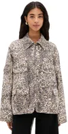 Lioness Renacida Jacket Leopard In Brown