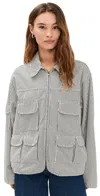 Lioness Renacida Jacket Porcelain Stripe In Porcelain Stripe