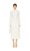Lioness Resolution Midi Dress In Beige