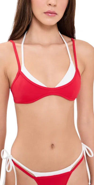 Lioness Rhode Bikini Top Rouge