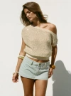 Lioness Rhode Mini Skort In Blue