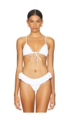 Lioness Rio Tie Top In Porcelain