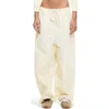 Lioness Riptide Drawstring Nylon Pants In Yellow