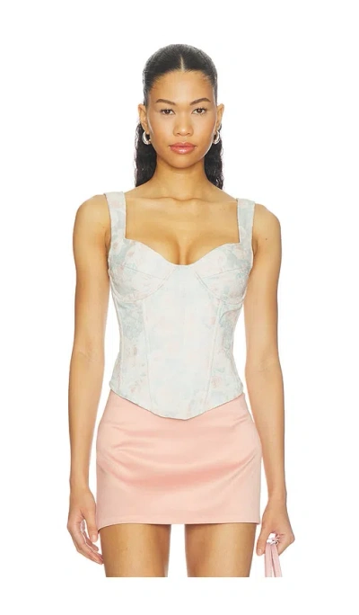 Lioness Roma Corset In Blue
