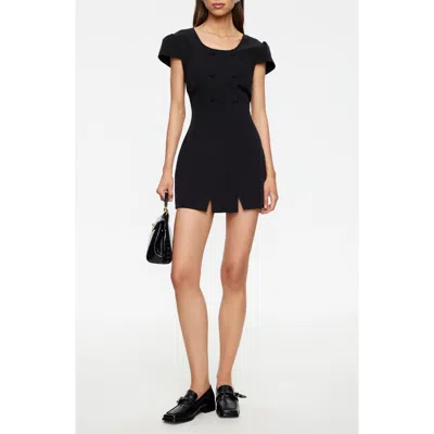 Lioness Rosa Minidress In Black