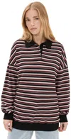 Lioness Rugby Jersey Top Onyx Multi In Onyx Multi
