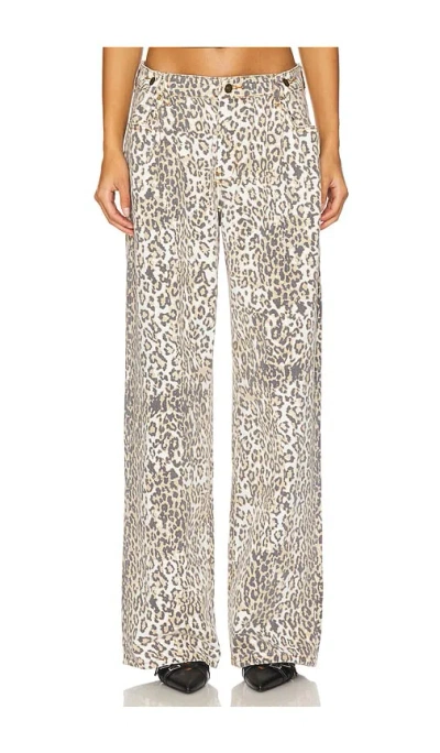Lioness She's All That Jeans In Leopard Fade
