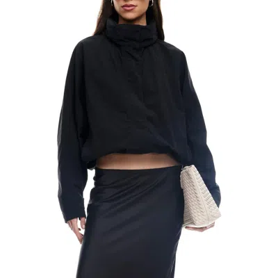 Lioness Shoreline Cotton Jacket In Black