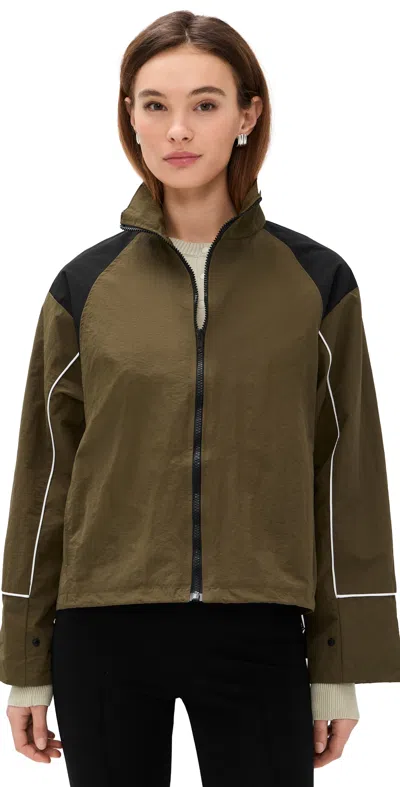 Lioness Shoreline Windbreaker Safari In Green