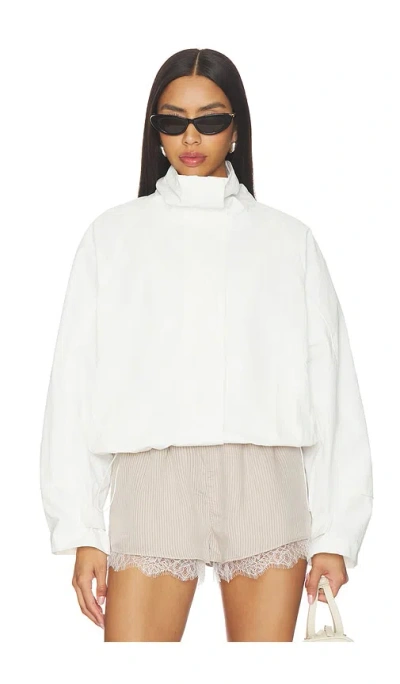 Lioness Shoreline Windbreaker In White