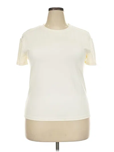 Pre-owned Lioness Short Sleeve T-shirt In Ivory