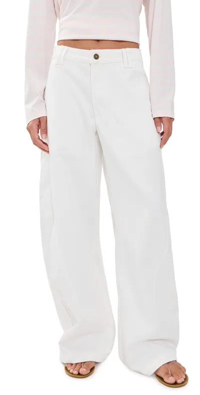 Lioness Sideline Jeans Porcelain In White