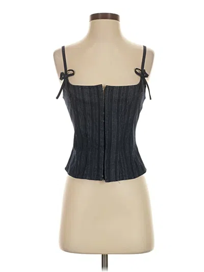 Pre-owned Lioness Sleeveless Blouse In Black