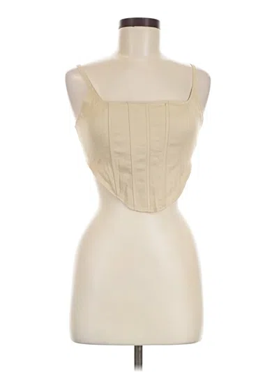 Pre-owned Lioness Sleeveless Blouse In Ivory