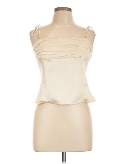 Pre-owned Lioness Sleeveless Blouse In Ivory