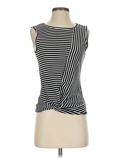 Pre-owned Lioness Sleeveless Top Black One Shoulder Neckline Tops