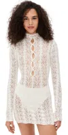 Lioness Soiree Mini Dress Porcelain In White