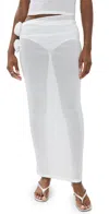 Lioness Soul Mate Maxi Skirt In Porcelain