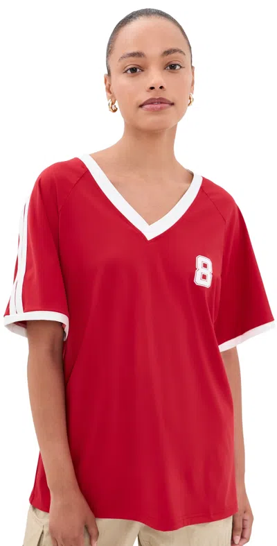 Lioness Spectate Top Crimson In Red