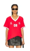 Lioness Spectate Top In Poppy Red