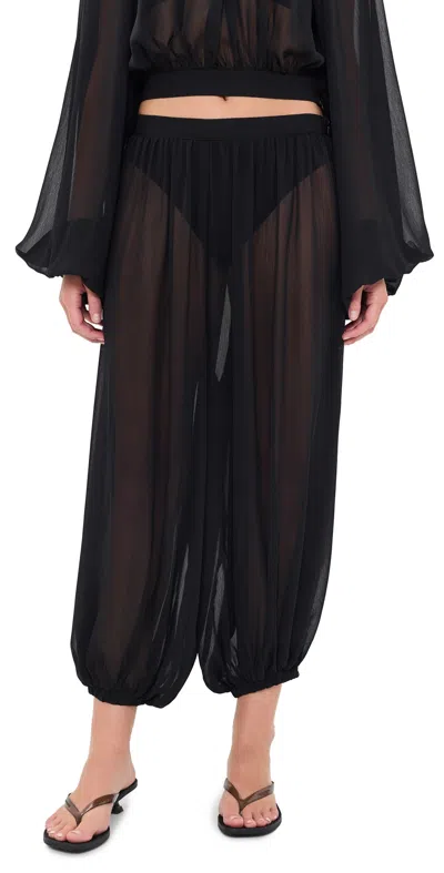 Lioness Suite Escape Balloon Pants Dusk In Black