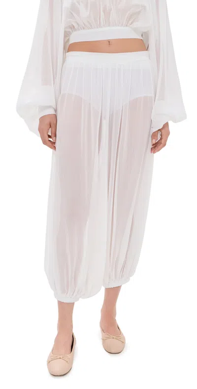 Lioness Suite Escape Balloon Pants Frost In White