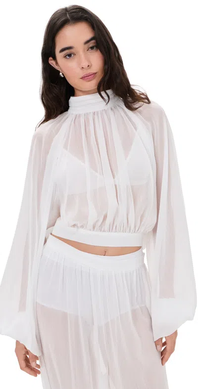 Lioness Suite Escape Blouse Frost