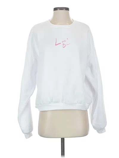 Pre-owned Lioness Sweatshirt In White