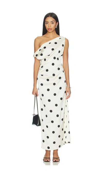 Lioness Sweetheart Maxi Dress In White