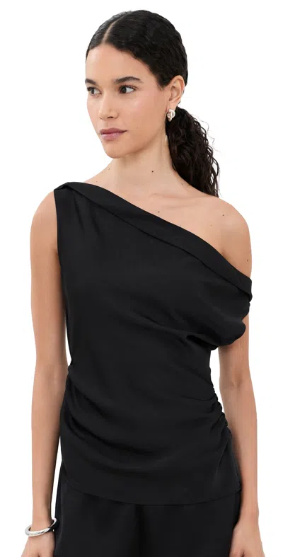 Lioness Sweetheart Top Noir In Black