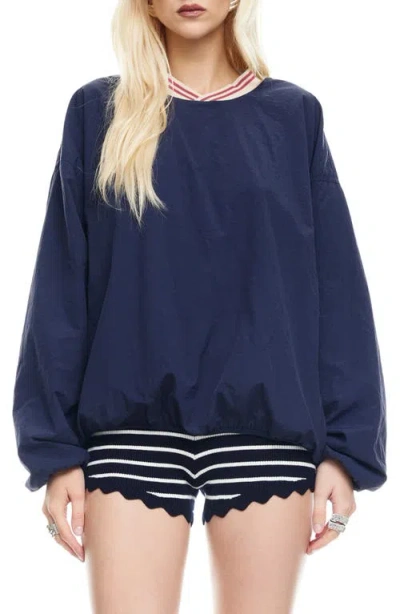Lioness Sweetness Track Top In Blue
