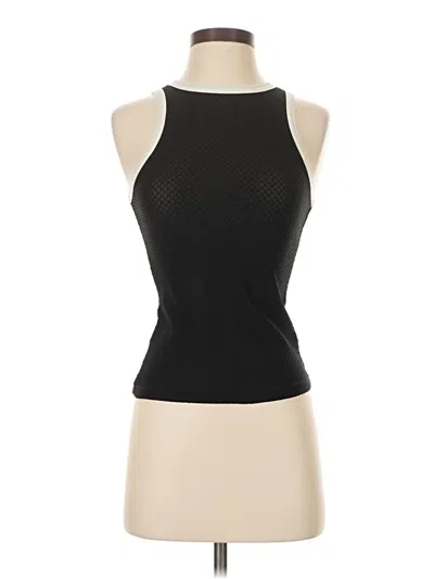 Pre-owned Lioness Tank Top Black Halter Neckline Tops