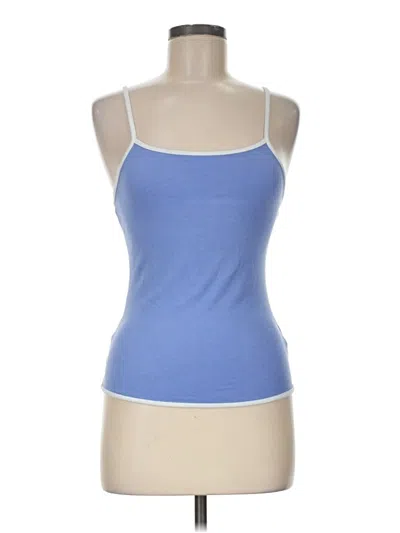 Pre-owned Lioness Tank Top Blue Strapless Neckline Tops